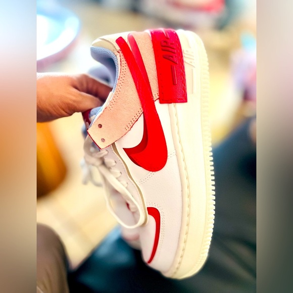Nike Shoes - Nike
Air Force 1 Low Shadow "Red Cracked Leather" sneakers C10919-108 New